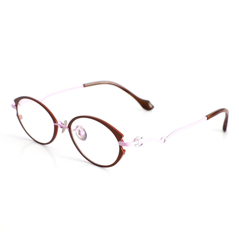 Rex Oval Green Glasses