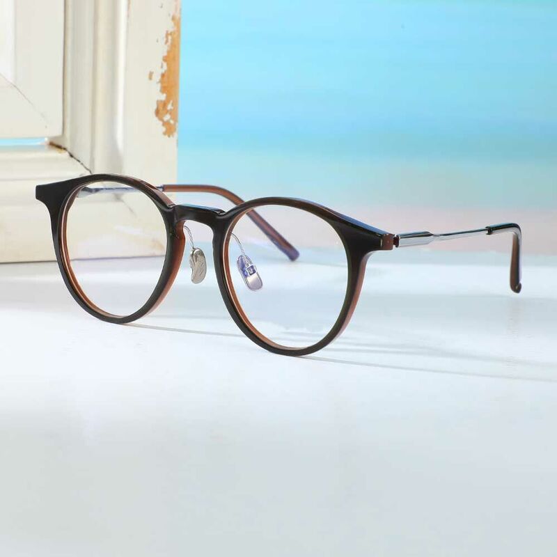 Occhiali da Vista Prudence Quadrato Marrone