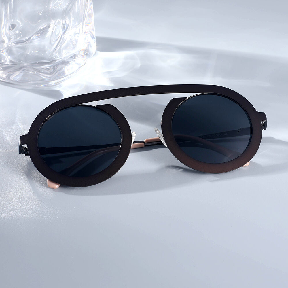 Buffer Pilote Braune Sonnenbrille