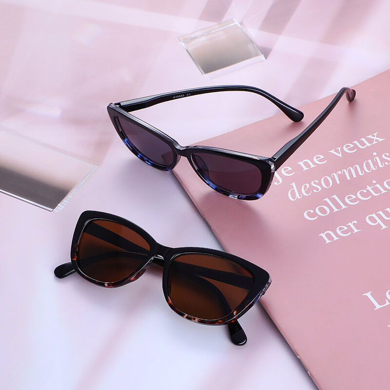 Trend Bomb Cat Eye Brown Sunglasses
