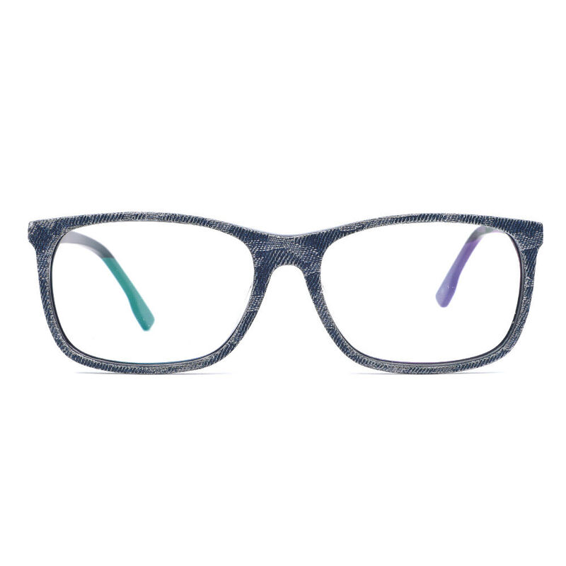 Angeoo Square Blue Glasses