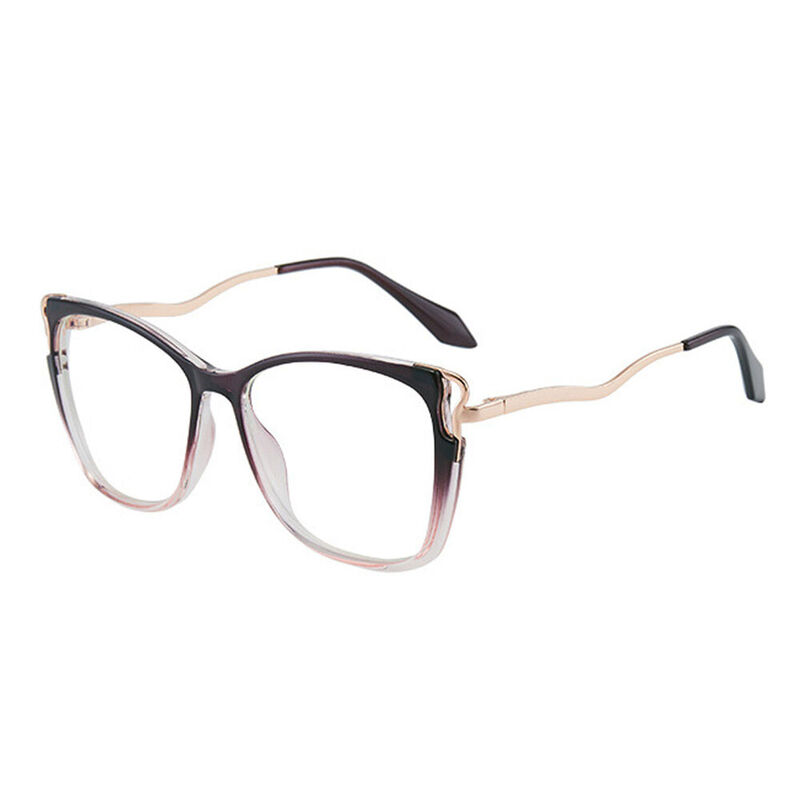 Henry Cat Eye Purple Glasses