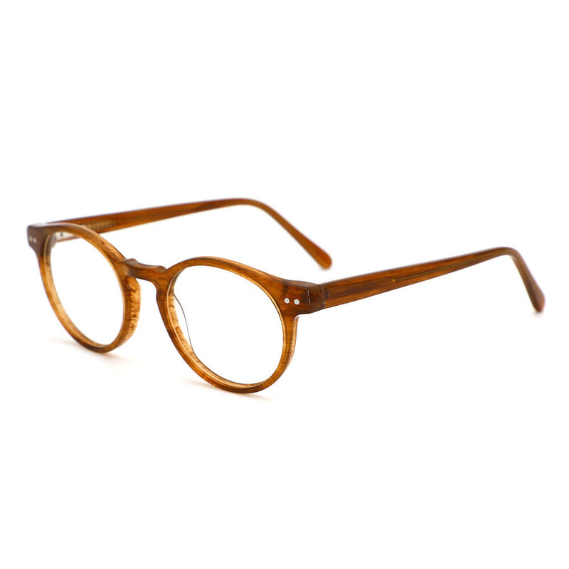 Lucia Round Tortoise Glasses