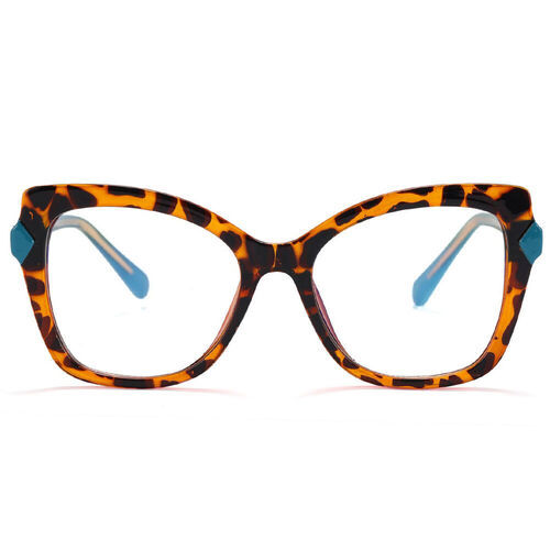 Dasan Cat Eye Blue Tortoise Glasses