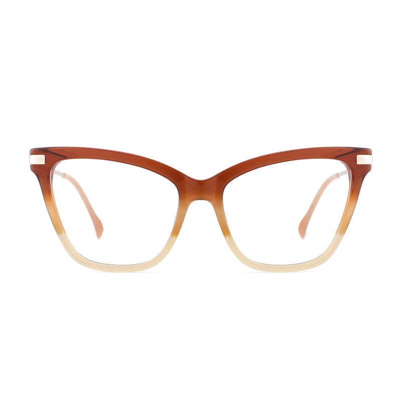 Ada Butterfly Brown Glasses