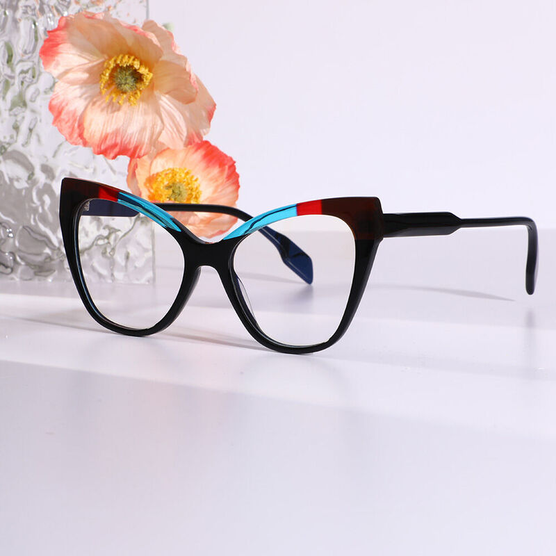 Morley Cat Eye Black Glasses