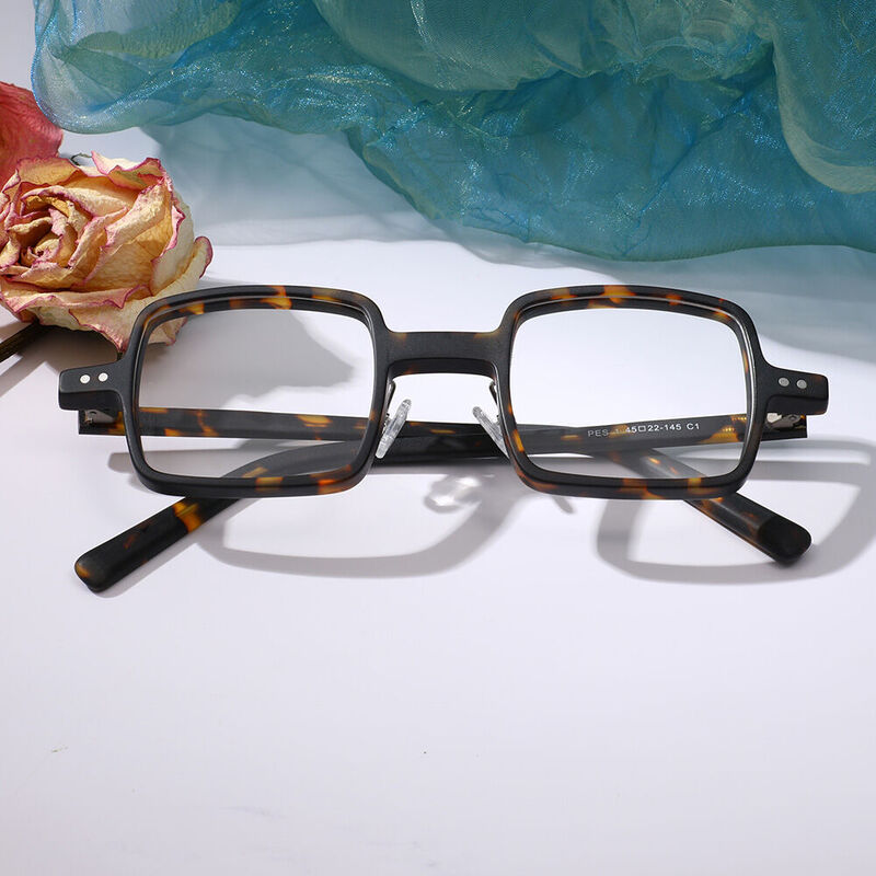 Marjory Square Tortoise Glasses