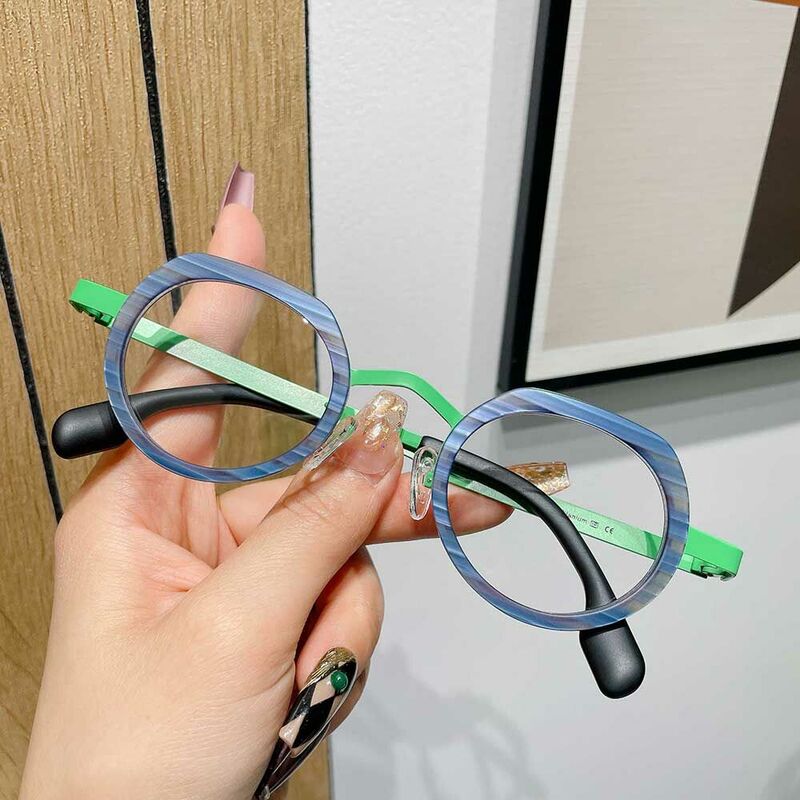 Lunettes de Vue Congreve Ronde Vert