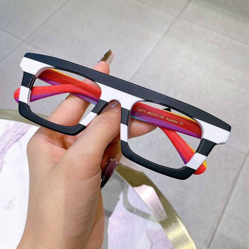 Lunettes de Vue Lawrenci Aviateur Blanche