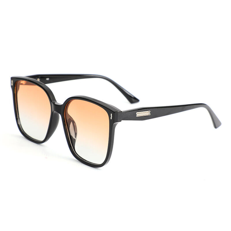 Jamie Square Champagne Sunglasses
