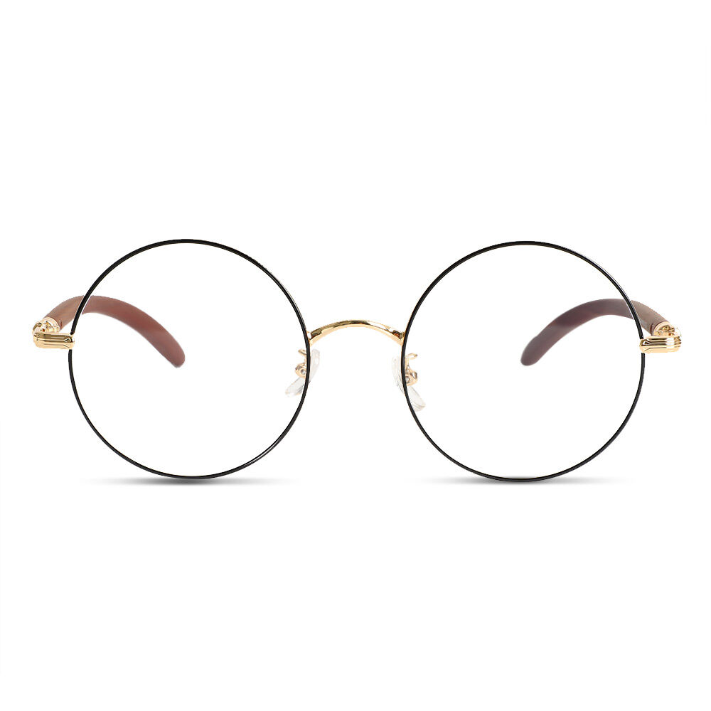 Rodney Runde Schwarze Brille