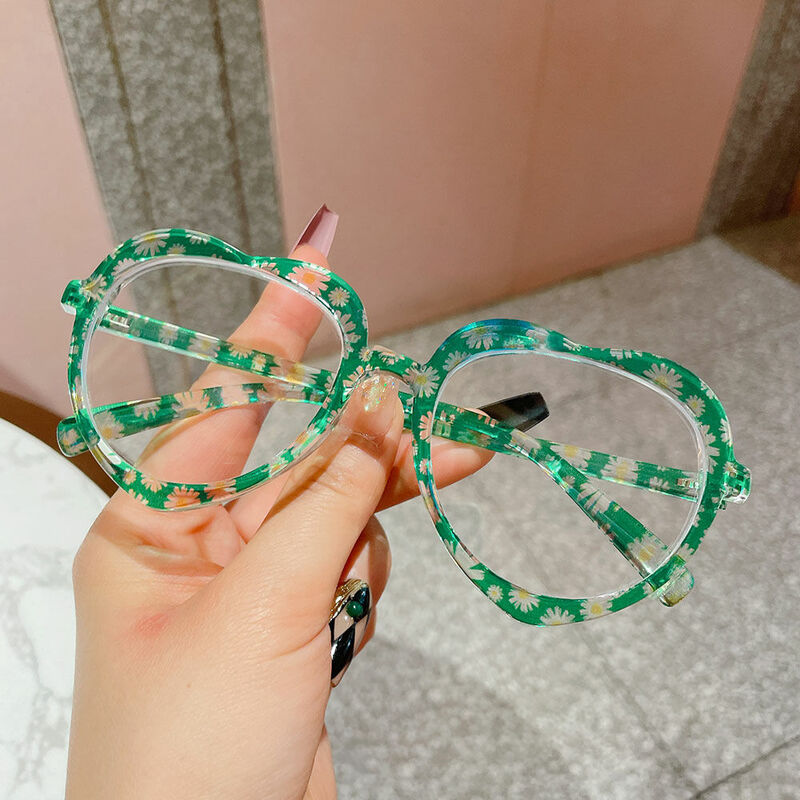 Barret Cat Eye Green Glasses