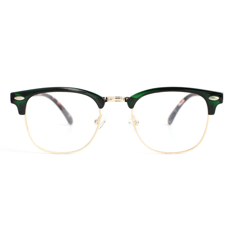 Gafas Graduadas Browline Verdes Noel
