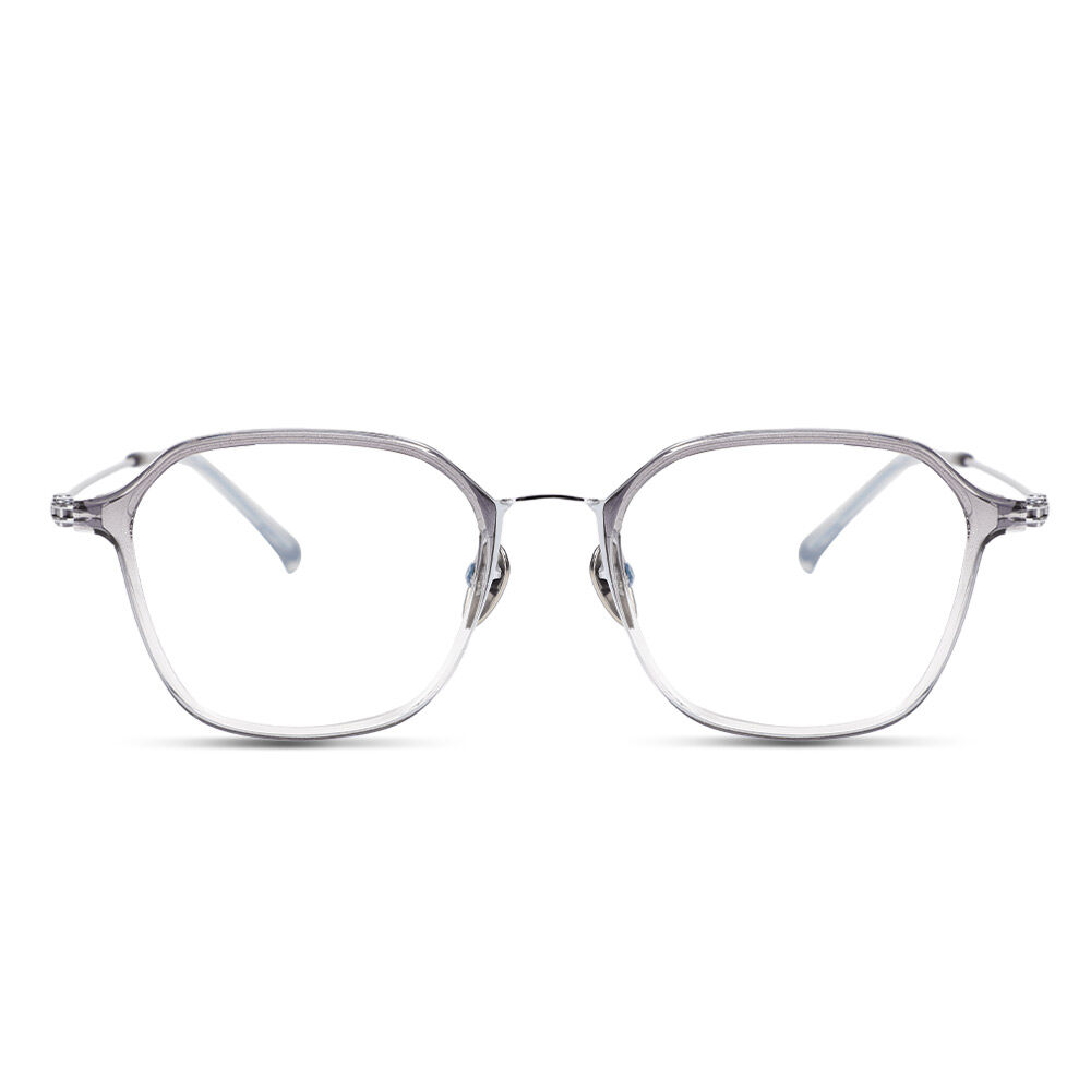 Elsie Geometric Clear Glasses
