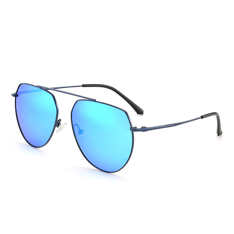 Cliff Aviator Blue Sunglasses