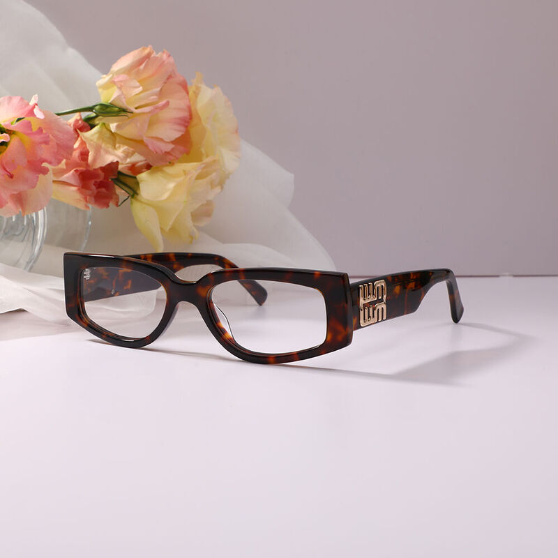 Olg Oval Tortoise Glasses