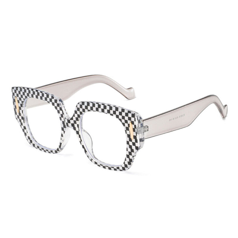 Giles Square Black Glasses