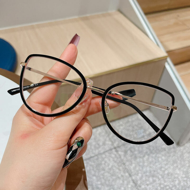 Bray Cat Eye Schwarze Brille