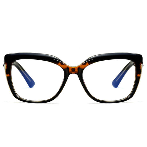 Bahadur Oval Black Tortoise Glasses