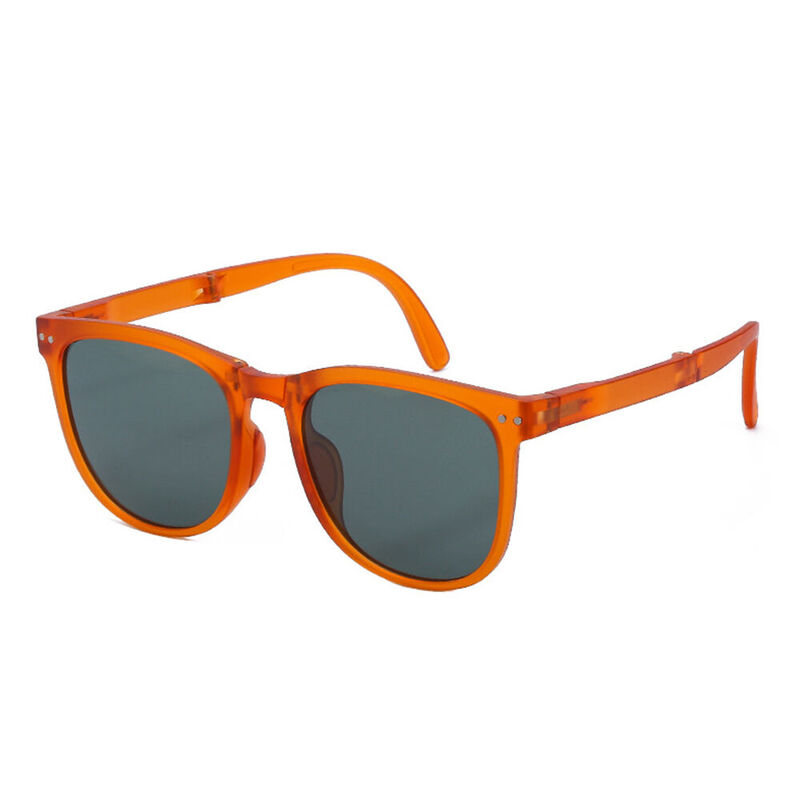 Coriney Square Orange Sunglasses