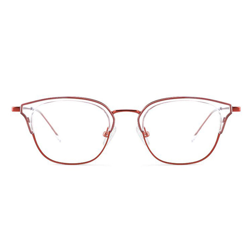 Althea Cat Eye Clear Glasses