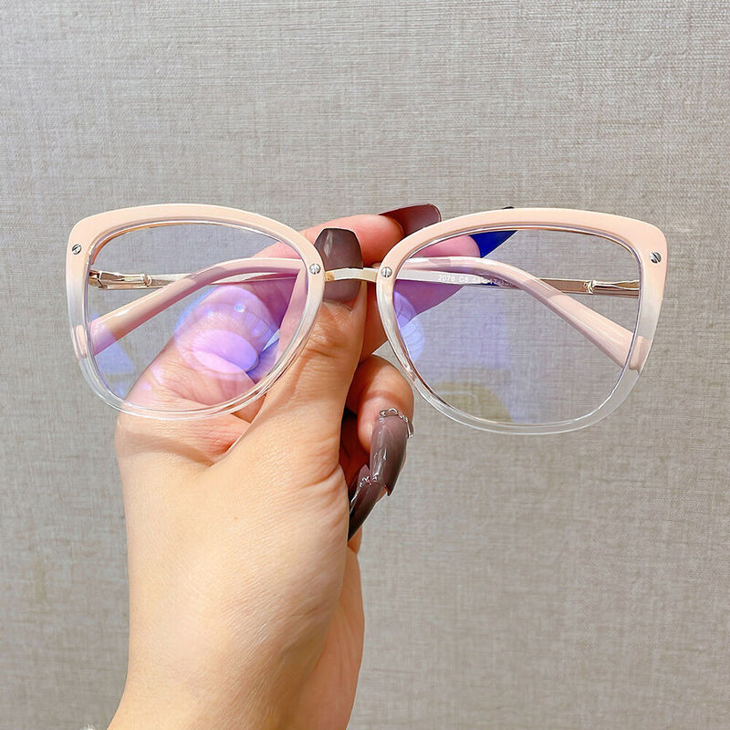 Church Cat Eye Braune Brille