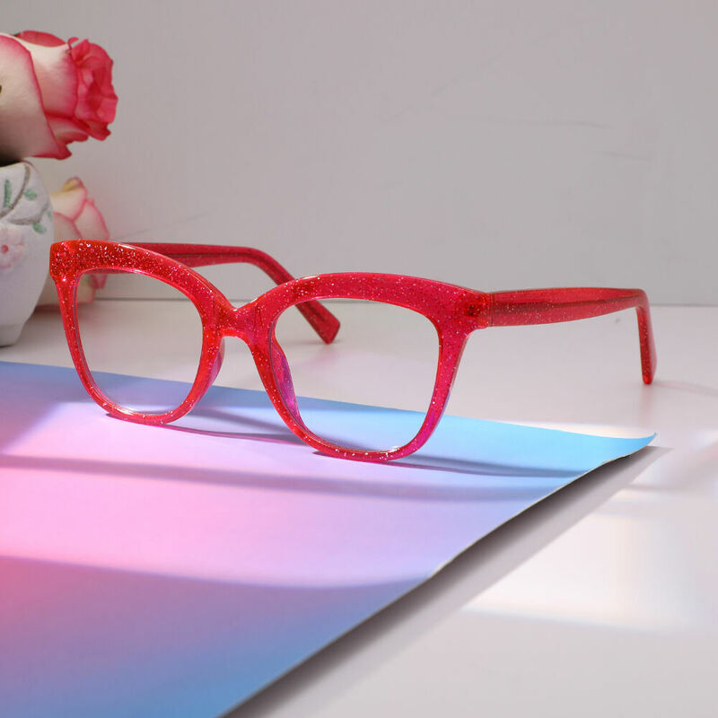 Brook Cat Eye Rosa Brille