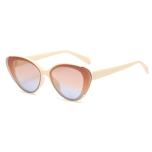 Aria Cat Eye Orange Sunglasses