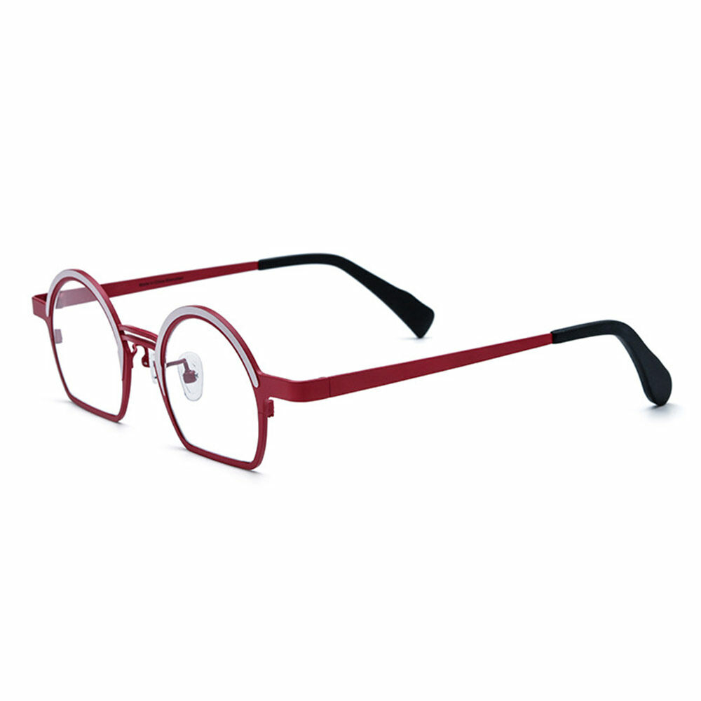 Quille Round Red Glasses