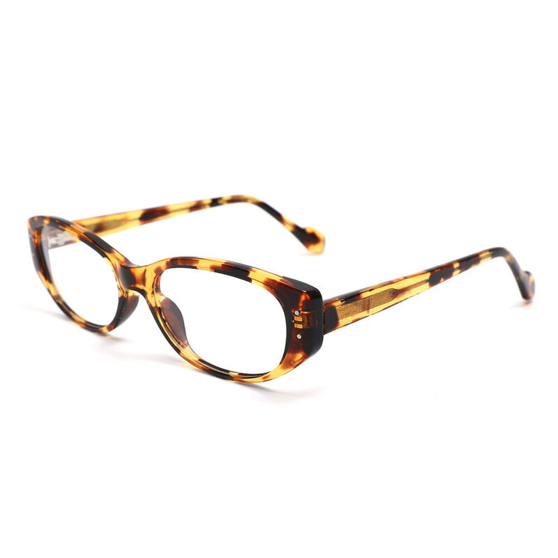 Joan Oval Tortoise Glasses