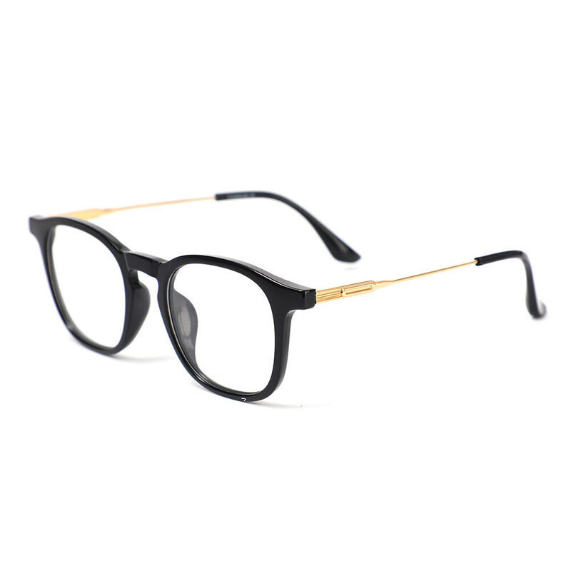 Thomson Square Black Glasses