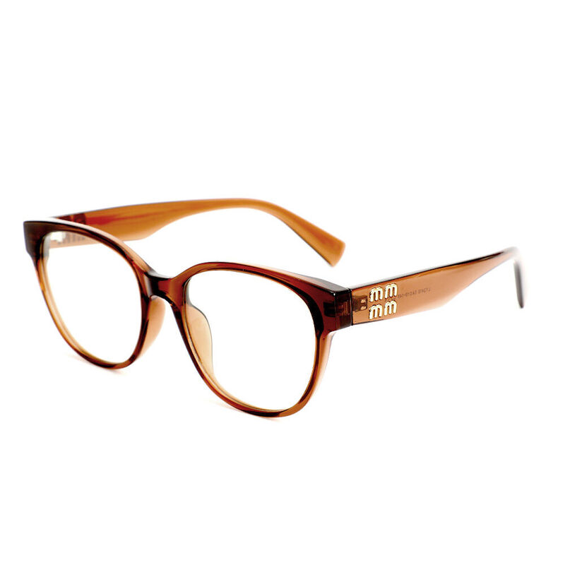 Wade Square Brown Glasses