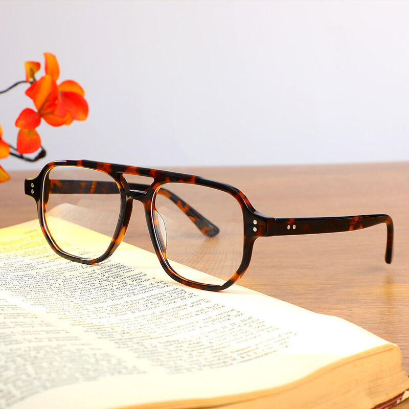 Occhiali da Vista Broderick Aviator Tartarugato