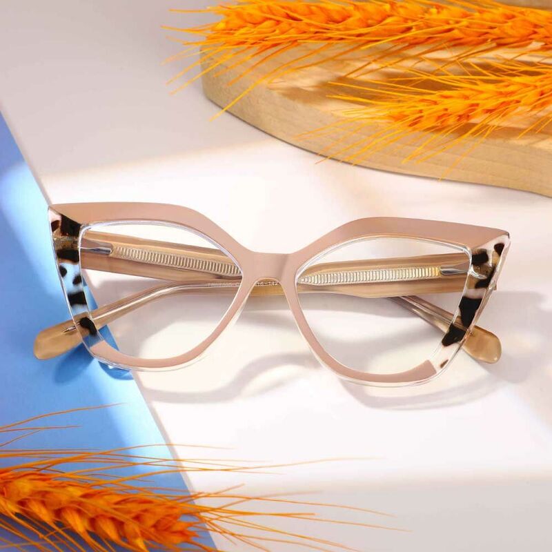 Faulkn Cat Eye Gray Glasses