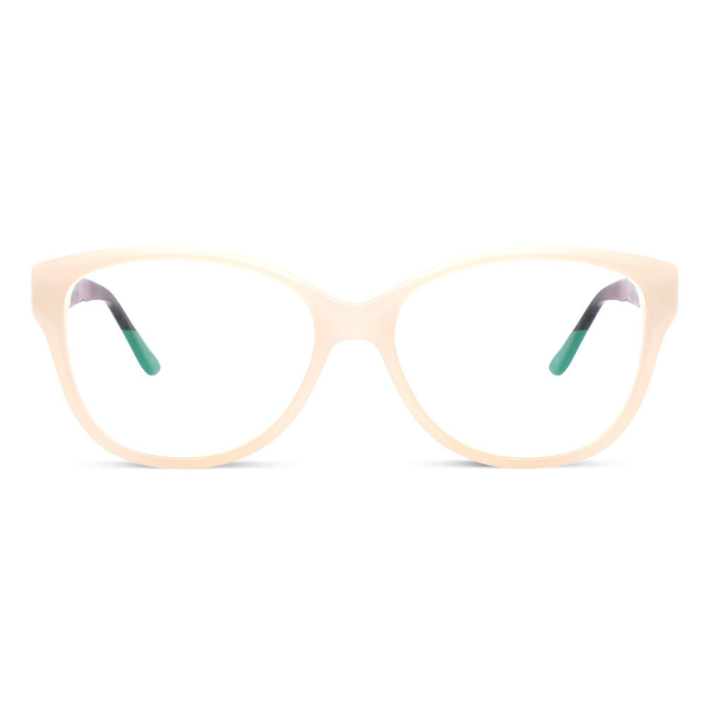 Thomps Square Orange Glasses