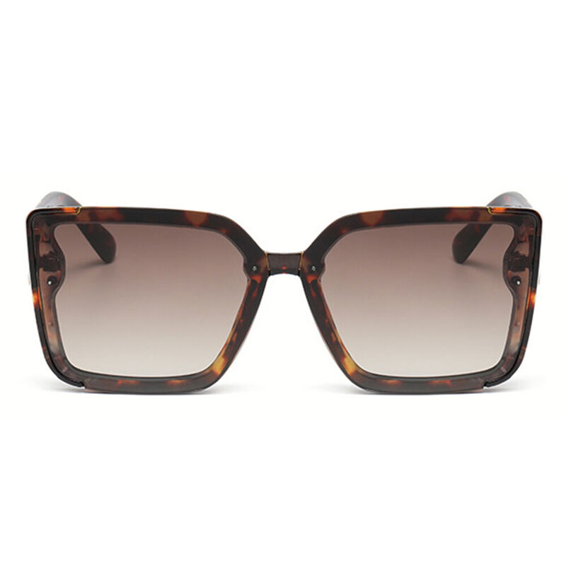 Angelica Square Tortoise Sunglasses