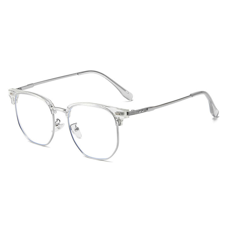 Bert Browline Clear Glasses