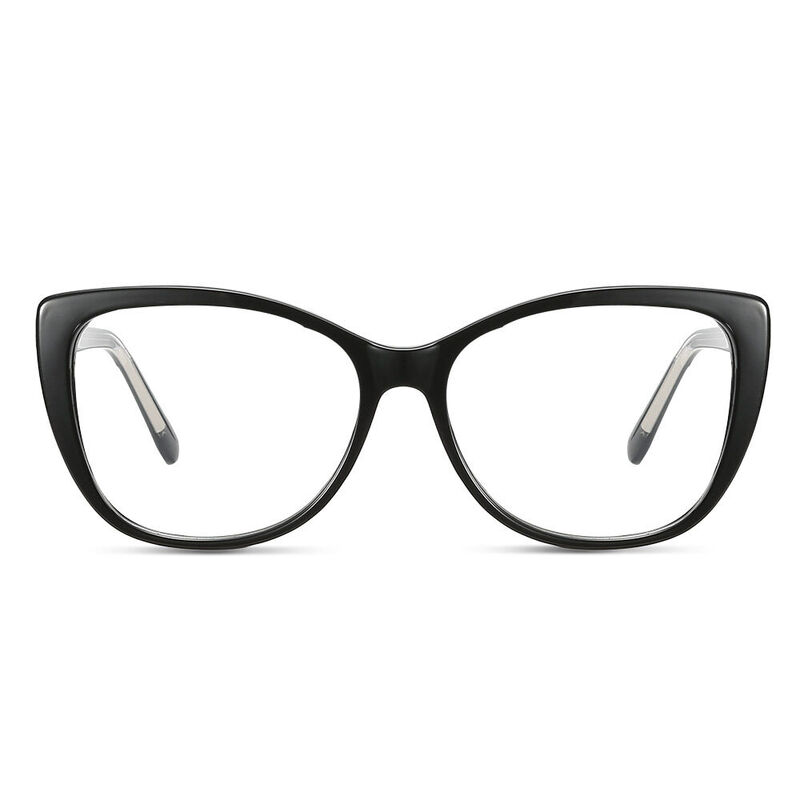 Occhiali da Vista Birrel Cat Eye Nero