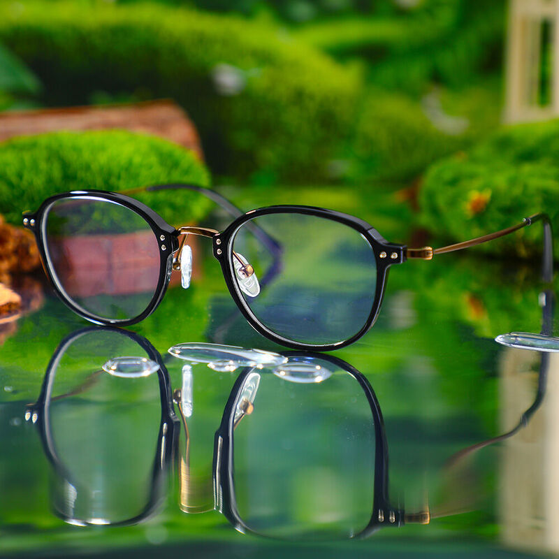 Woodrow Square Black Glasses