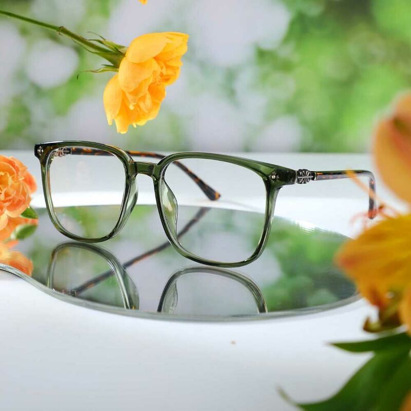 Lunettes de Vue Cornelius Carré Vert