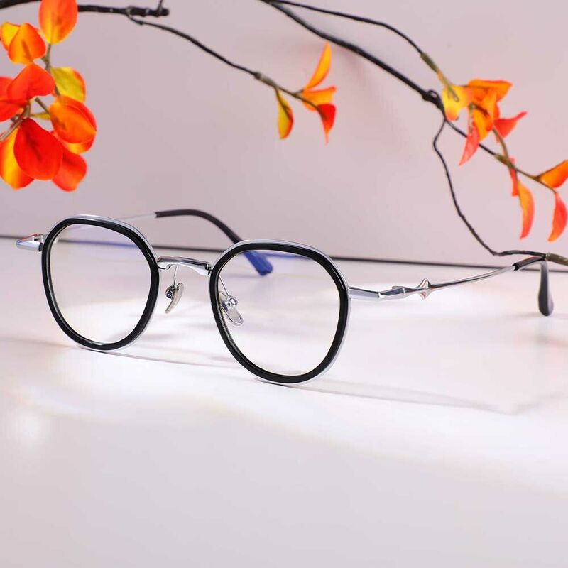 Gafas Graduadass Redondas Negras Heloise