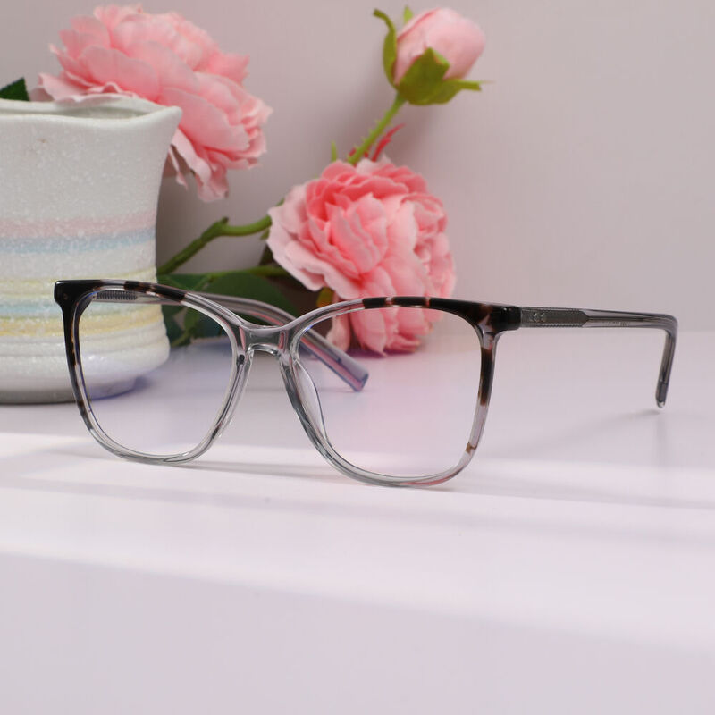 Dorlus Square Gray Glasses