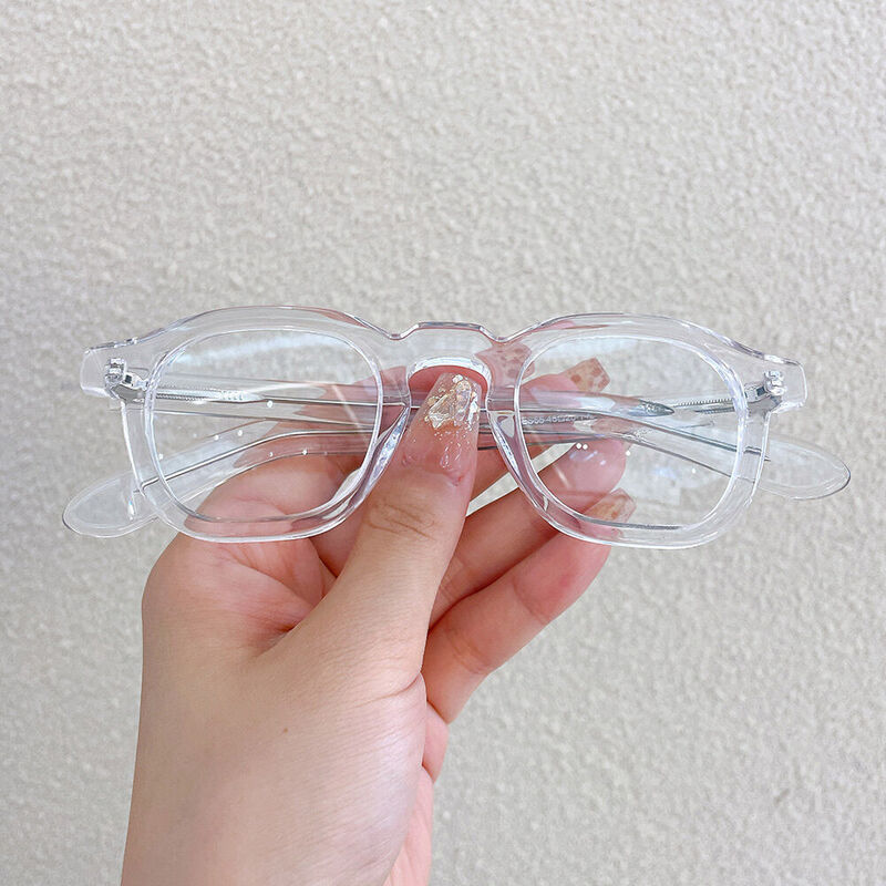 Caroee Square Clear Glasses