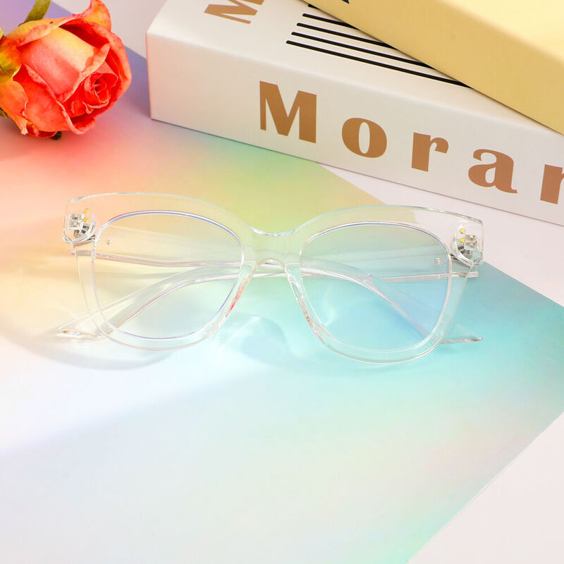 Lunettes de Vue Augustine Carré Transparent