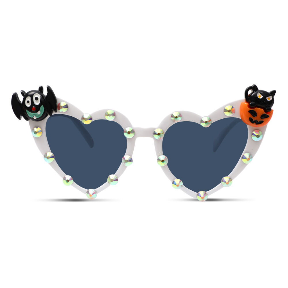 Cedriea Cat Eye Bat Sunglasses