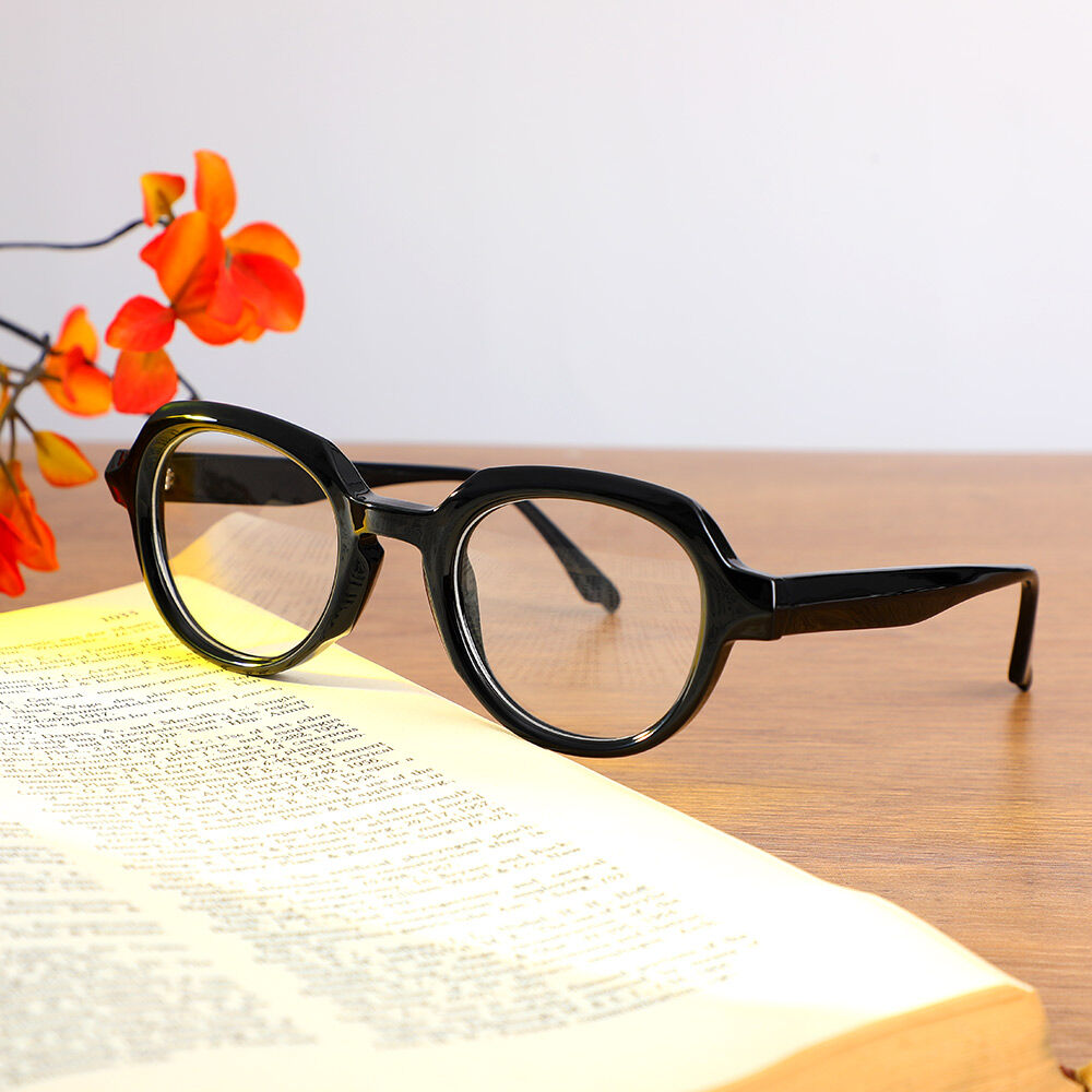 Lunettes de Vue Deborah Ronde Noir