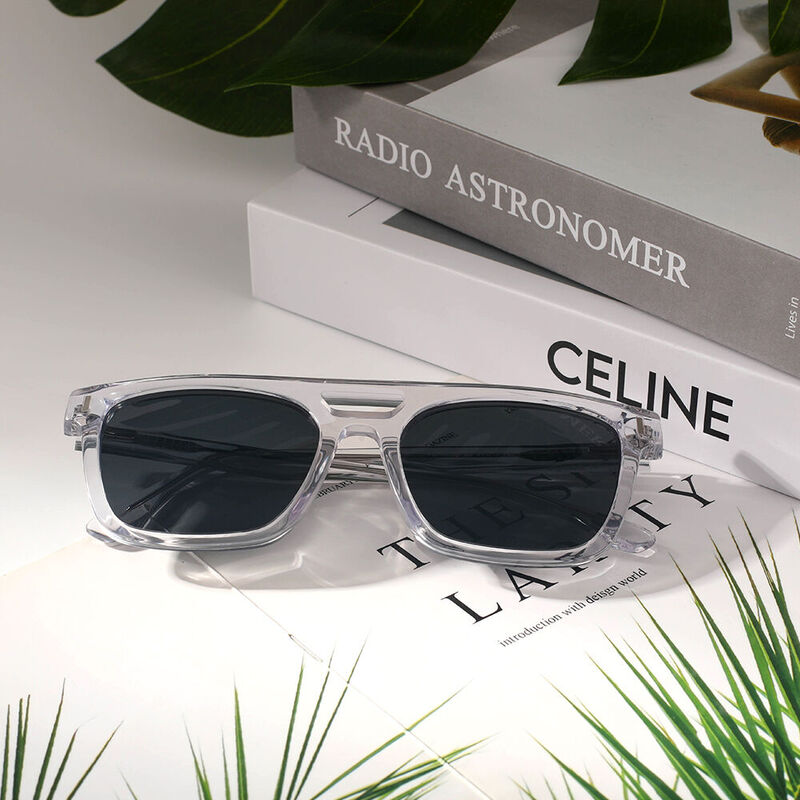 Lynes Aviator Transparent Sunglasses