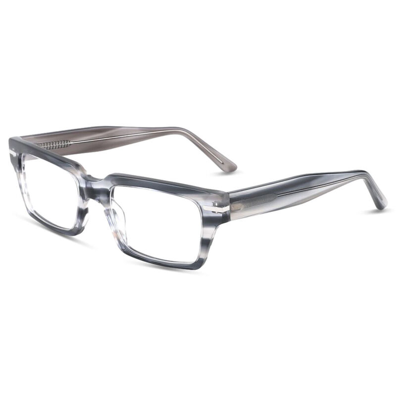 Tierney Rectangle Grey Glasses