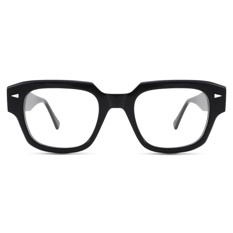 Blanco Square Black Glasses
