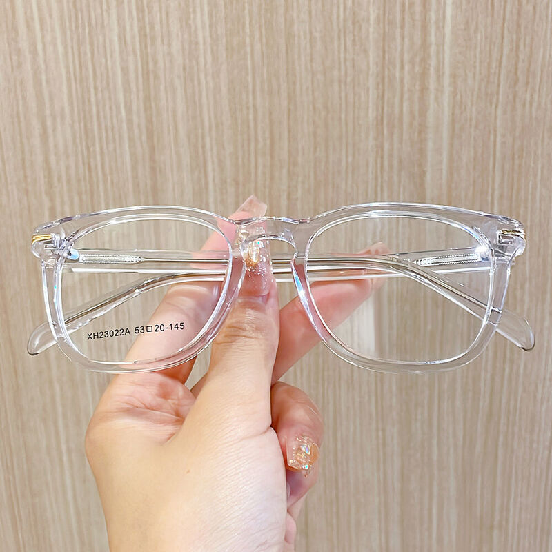 Dorothe Square Clear Glasses